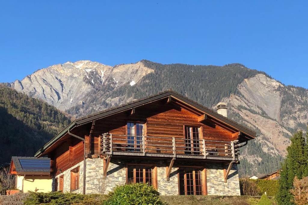Chalet Edelweiss - Verbier, Mountain Views, Jacuzzi! Volleges Exterior photo