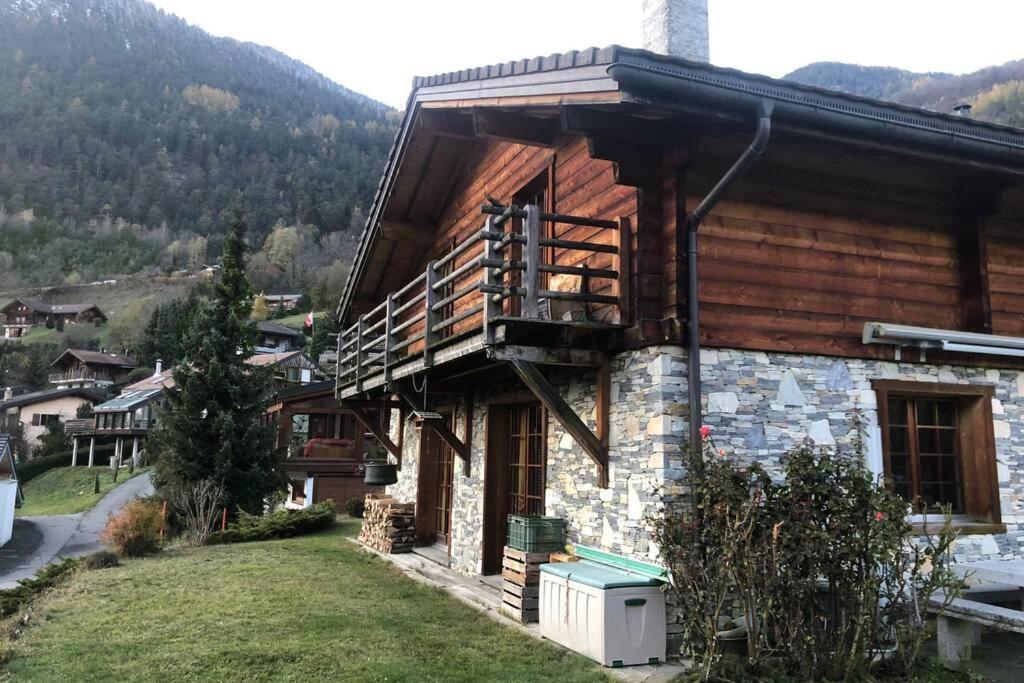 Chalet Edelweiss - Verbier, Mountain Views, Jacuzzi! Volleges Exterior photo