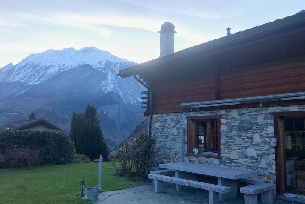 Chalet Edelweiss - Verbier, Mountain Views, Jacuzzi! Volleges Exterior photo