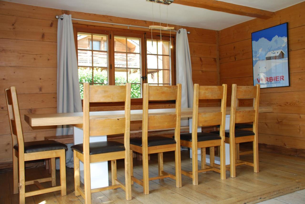 Chalet Edelweiss - Verbier, Mountain Views, Jacuzzi! Volleges Exterior photo